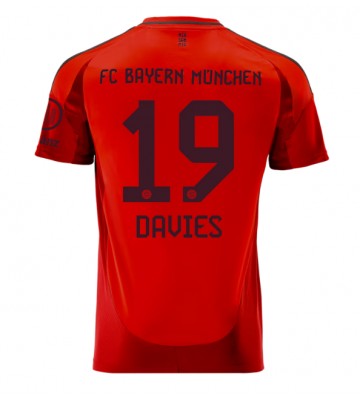 Bayern Munich Alphonso Davies #19 Primera Equipación 2024-25 Manga Corta